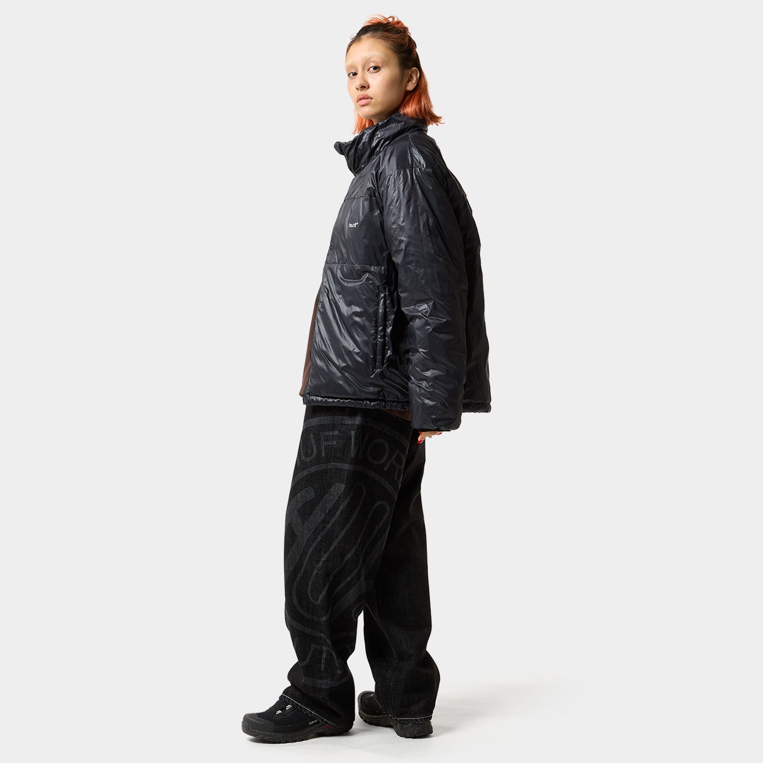 HUF (ハフ) Worldwide JP /JACKETS(ジャケット)/ HUF X TAION CASCADE PACKABLE DOWN JACKET商品 / STONE