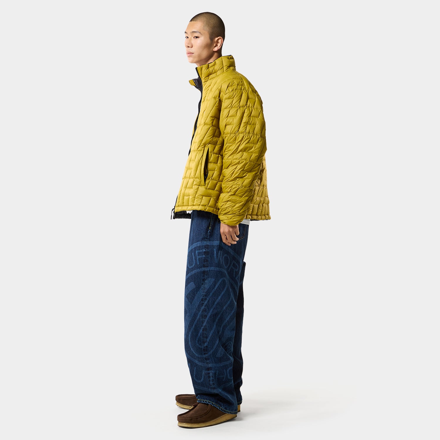 HUF (ハフ) Worldwide JP /JACKETS(ジャケット)/ HUF X TAION CASCADE PACKABLE DOWN JACKET商品 / STONE