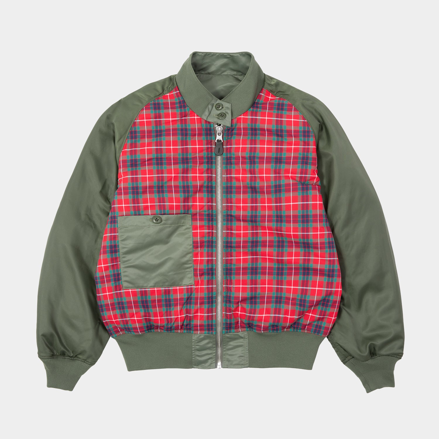 HUF (ハフ) Worldwide JP /JACKETS(ジャケット)/ HUF X BARACUTA G9 MA-1 JACKET商品 / OLIVE