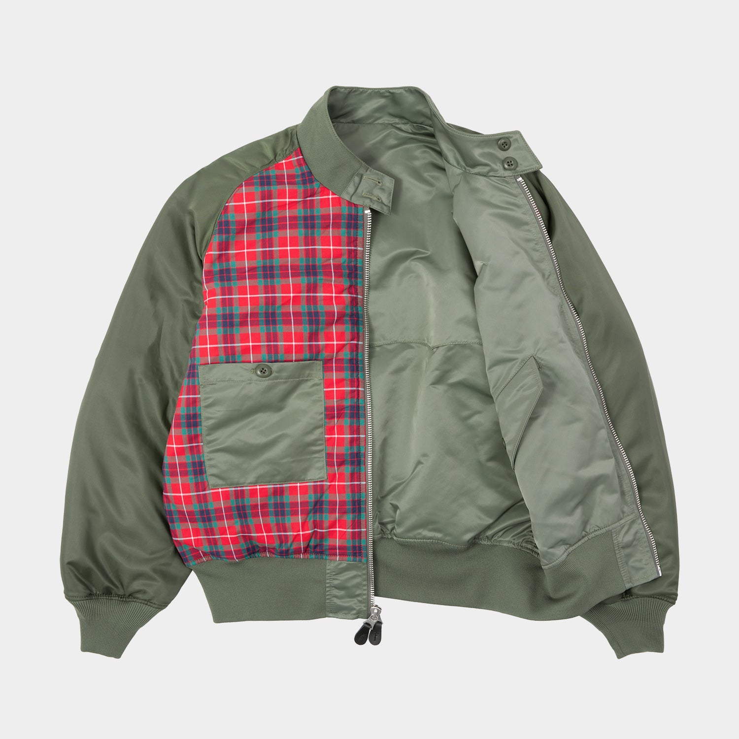 HUF (ハフ) Worldwide JP /JACKETS(ジャケット)/ HUF X BARACUTA G9 MA-1 JACKET商品 / OLIVE