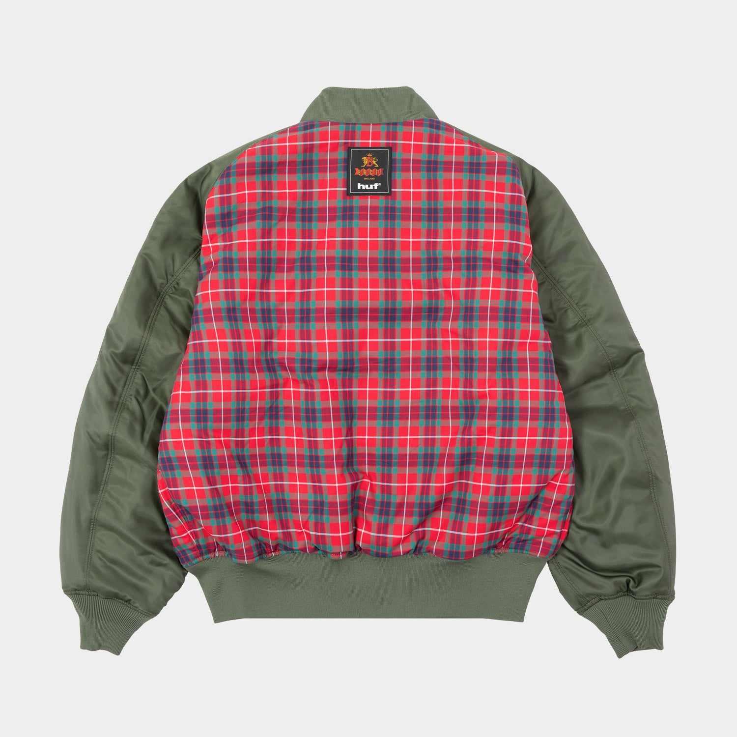 HUF (ハフ) Worldwide JP /JACKETS(ジャケット)/ HUF X BARACUTA G9 MA-1 JACKET商品 / OLIVE