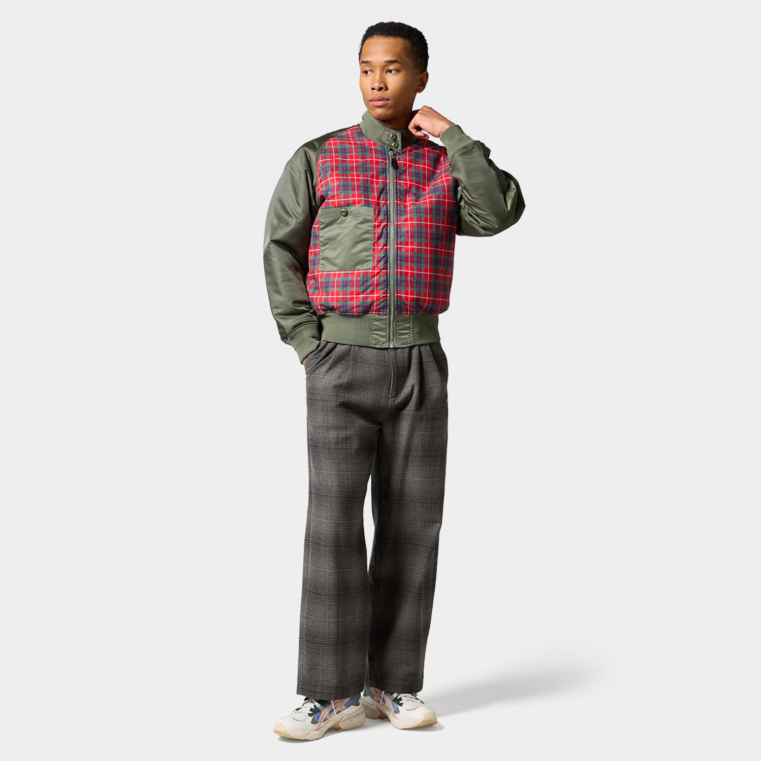 HUF (ハフ) Worldwide JP /JACKETS(ジャケット)/ HUF X BARACUTA G9 MA-1 JACKET商品 / OLIVE
