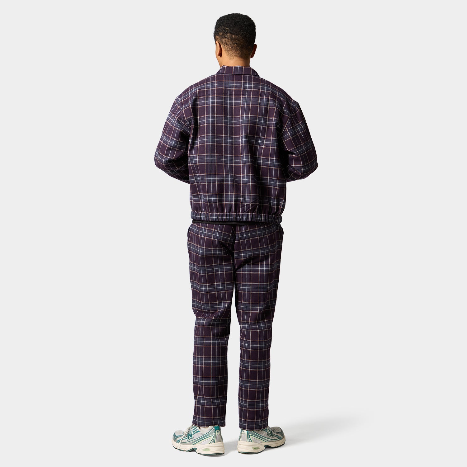 HUF (ハフ) Worldwide JP /JACKETS(ジャケット)/ CHECKMAN JACKET商品 / PURPLE