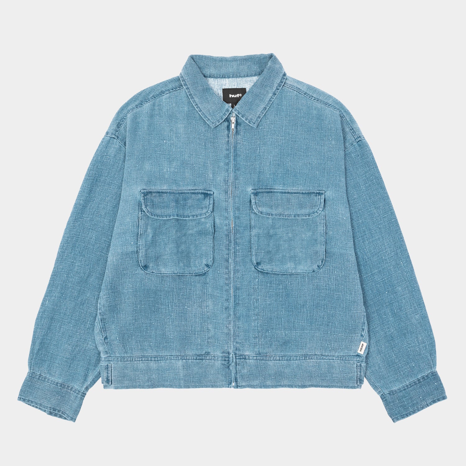 HUF (ハフ) Worldwide JP /JACKETS(ジャケット)/ huf CO-OP WADING ZIP JACKET商品 / NAVY