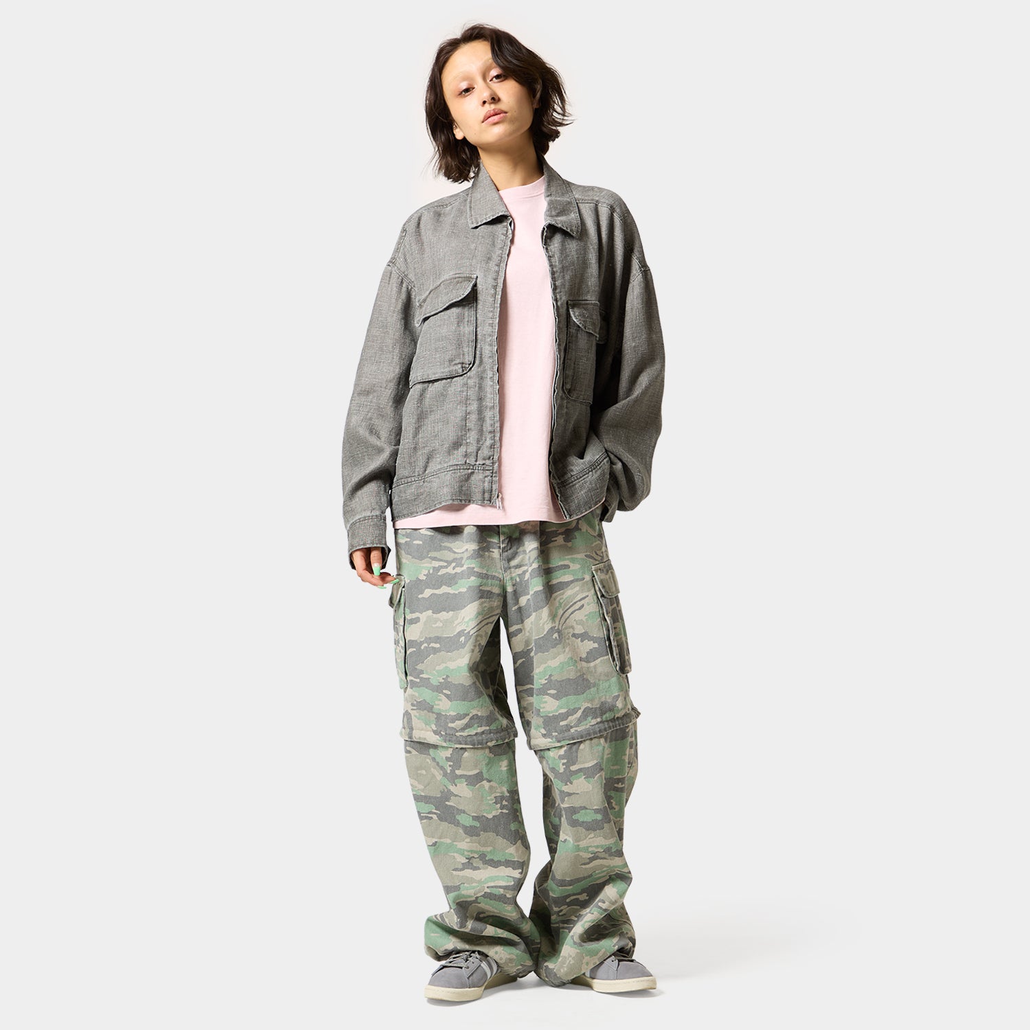 HUF (ハフ) Worldwide JP /JACKETS(ジャケット)/ huf CO-OP WADING ZIP JACKET商品 / NAVY