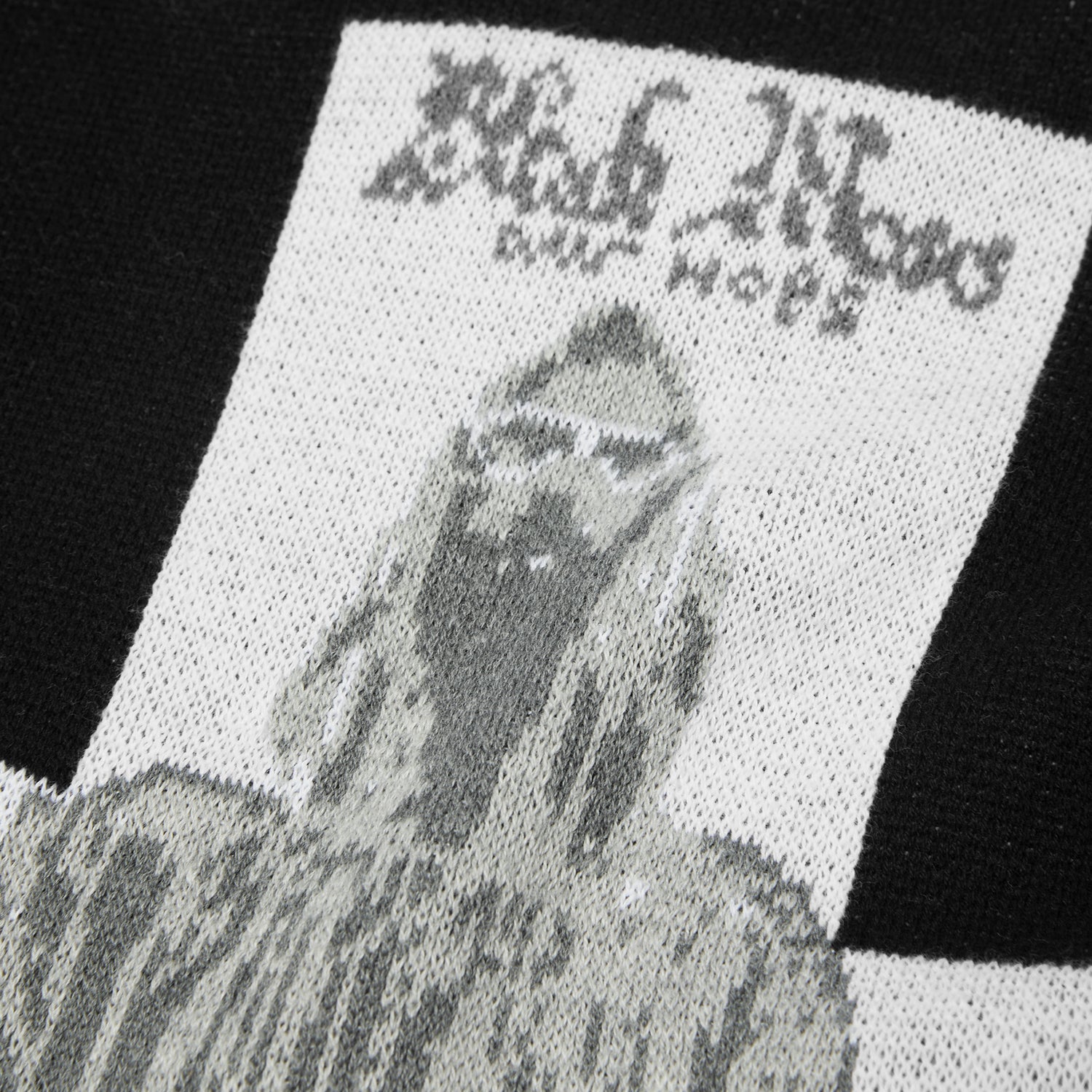 HUF (ハフ) Worldwide JP /TOPS & SHIRTS(トップス&シャツ)/ HUF X ISAAC HAYES BLACK MOSES KNIT SWEATER商品 / BLACK