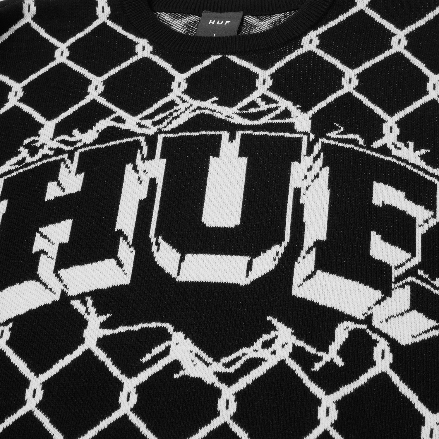 HUF (ハフ) Worldwide JP /KNITS & SWEATERS(ニット&セーター)/ BREAKTHROUGH CREWNECK SWEATER商品 / BISON