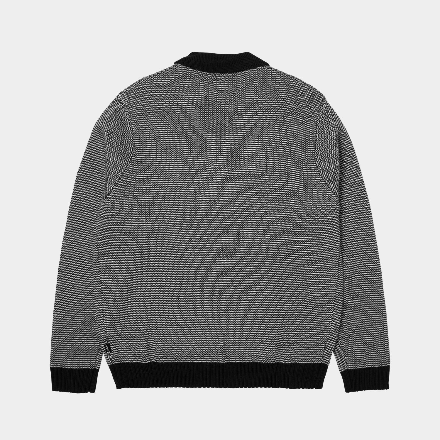 HUF (ハフ) Worldwide JP /KNITS & SWEATERS(ニット&セーター)/ MEGABLAST TWO TONE WAFFLE SWEATER商品 / WASHED BLUE/MOSS