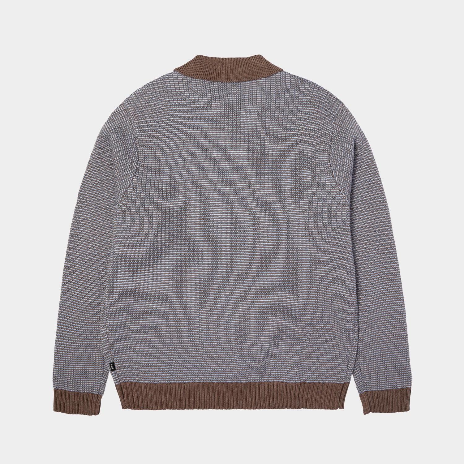 HUF (ハフ) Worldwide JP /KNITS & SWEATERS(ニット&セーター)/ MEGABLAST TWO TONE WAFFLE SWEATER商品 / WASHED BLUE/MOSS