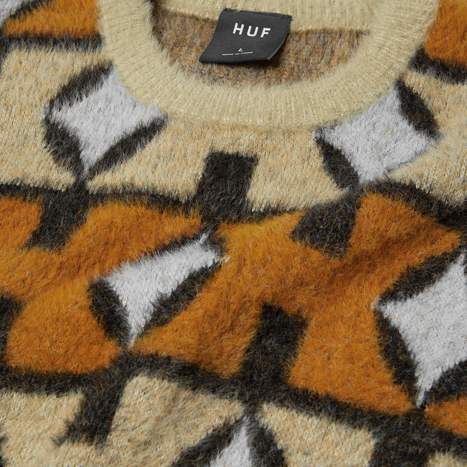 HUF (ハフ) Worldwide JP /KNITS & SWEATERS(ニット&セーター)/ SPACE AGE CREWNECK SWEATER商品 / PINE