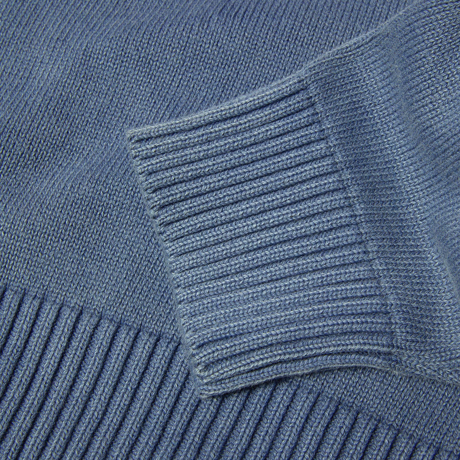 HUF (ハフ) Worldwide JP /KNITS & SWEATERS(ニット&セーター)/ PACIFIC WASH EMBOSSED CREWNECK商品 / BLUE