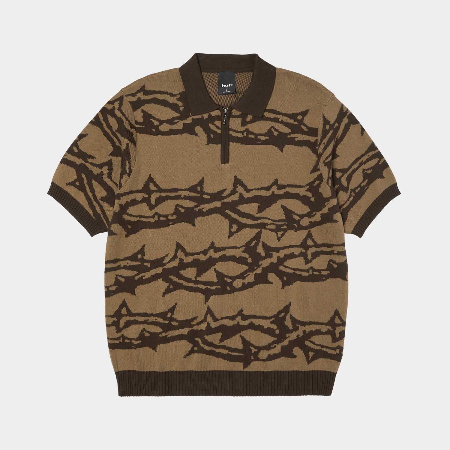 HUF (ハフ) Worldwide JP /KNITS & SWEATERS(ニット&セーター)/ FANTASIES KNIT TOP商品 / BROWN
