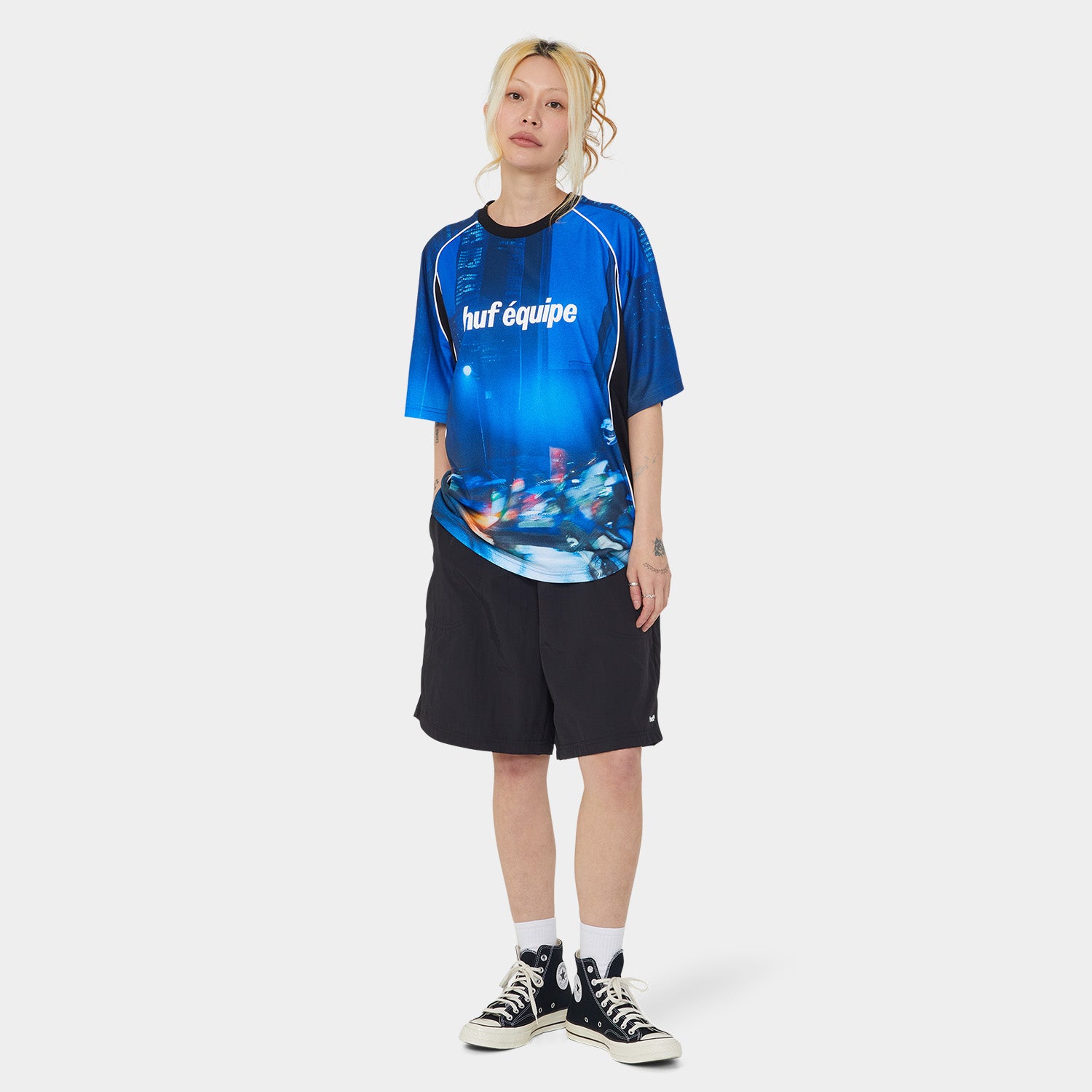 HUF (ハフ) Worldwide JP /TOPS & SHIRTS(トップス&シャツ)/ MOTION SOCCER JERSEY商品 / MULTI