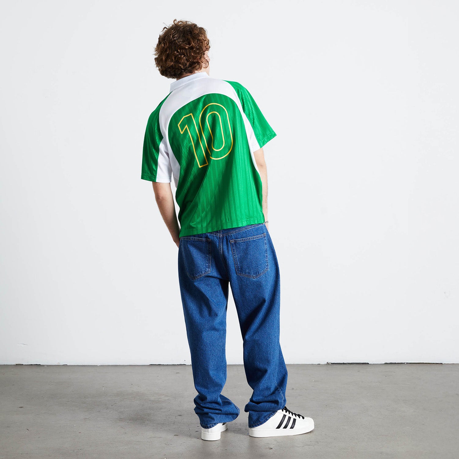 HUF (ハフ) Worldwide JP /TOPS & SHIRTS(トップス&シャツ)/ SIDELINE SOCCER JERSEY商品 / CLOVER
