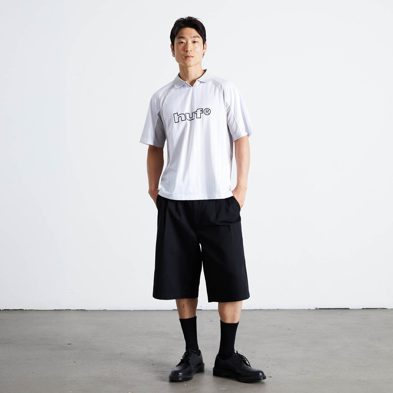 HUF (ハフ) Worldwide JP /TOPS & SHIRTS(トップス&シャツ)/ SIDELINE SOCCER JERSEY商品 / CLOVER
