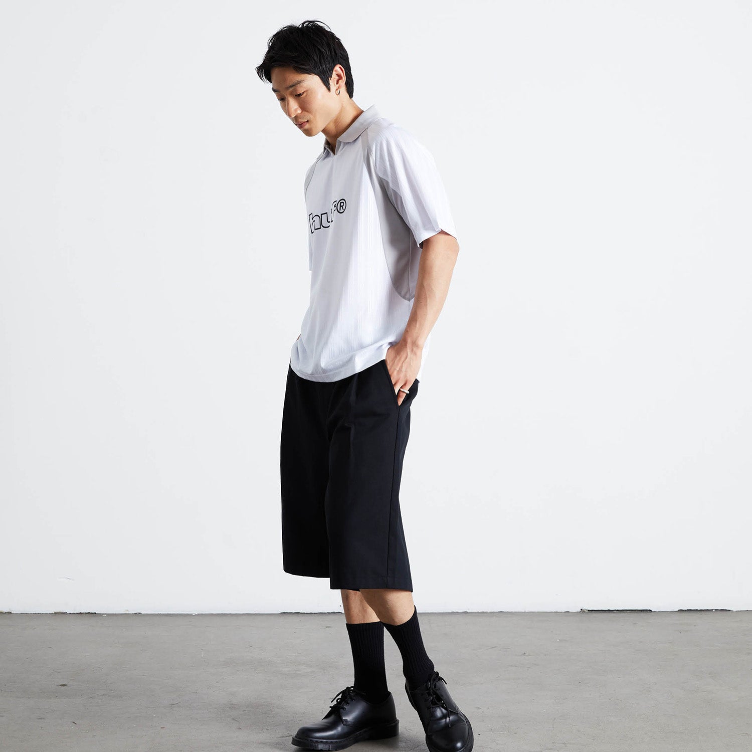 HUF (ハフ) Worldwide JP /TOPS & SHIRTS(トップス&シャツ)/ SIDELINE SOCCER JERSEY商品 / CLOVER