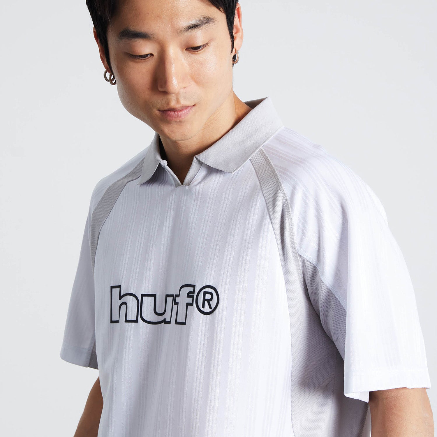 HUF (ハフ) Worldwide JP /TOPS & SHIRTS(トップス&シャツ)/ SIDELINE SOCCER JERSEY商品 / CLOVER