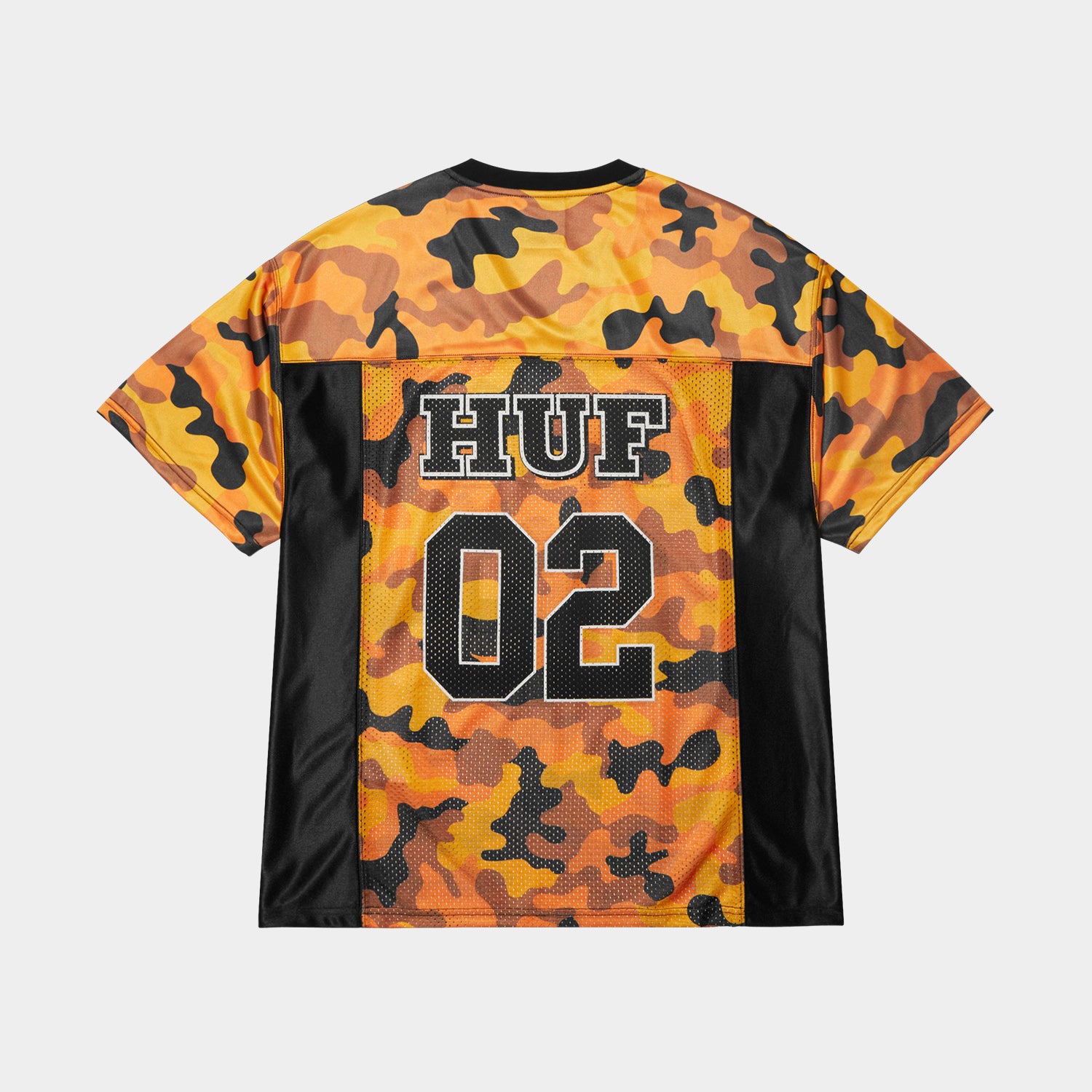 HUF (ハフ) Worldwide JP /TOPS & SHIRTS(トップス&シャツ)/ CAMO FOOTBALL JERSEY商品 / BROWN