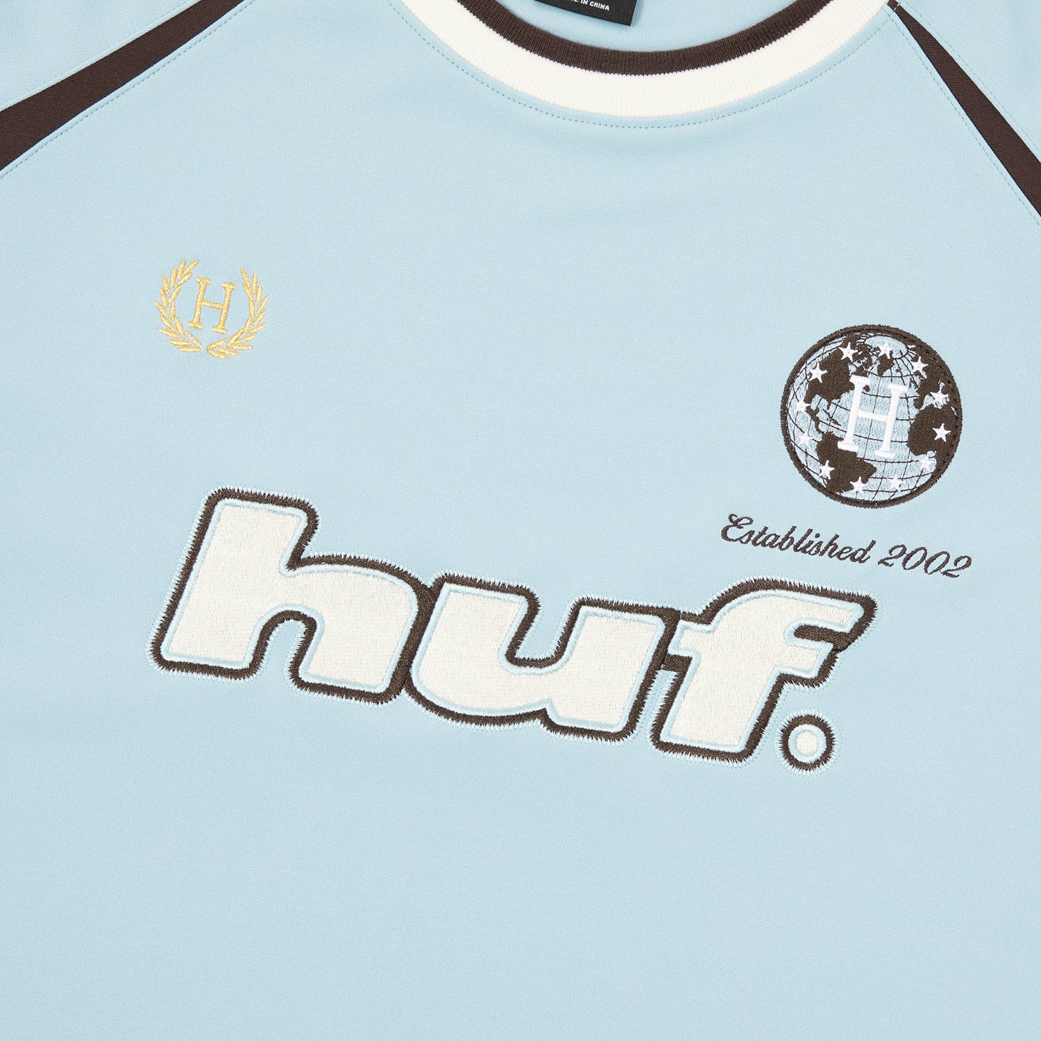 HUF (ハフ) Worldwide JP /TOPS & SHIRTS(トップス&シャツ)/ LUX JERSEY LS CREW商品 / BLACK