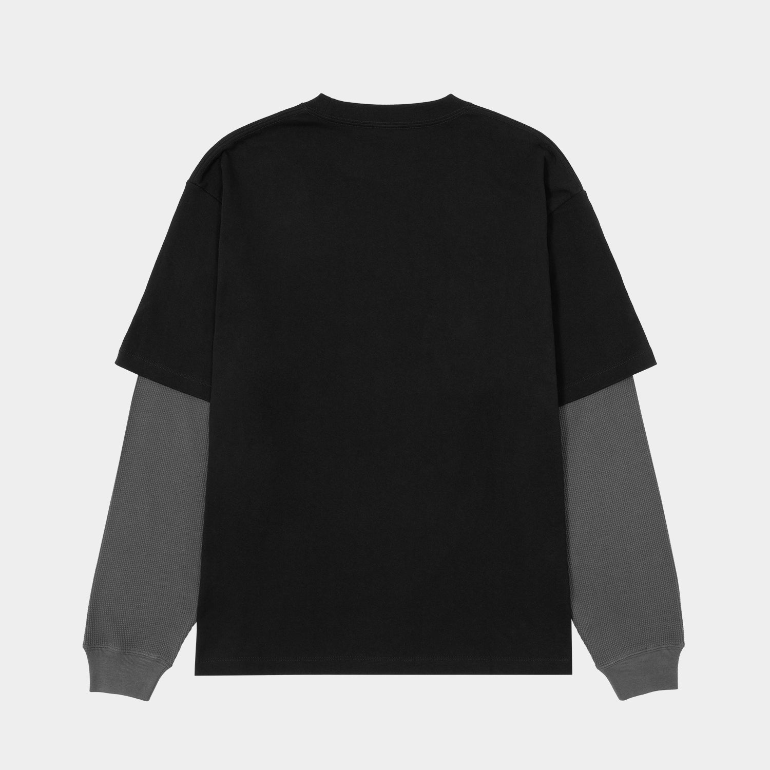 HUF (ハフ) Worldwide JP /TOPS & SHIRTS(トップス&シャツ)/ PLANTASIA DOUBLE LAYER LS TOP商品 / BLACK