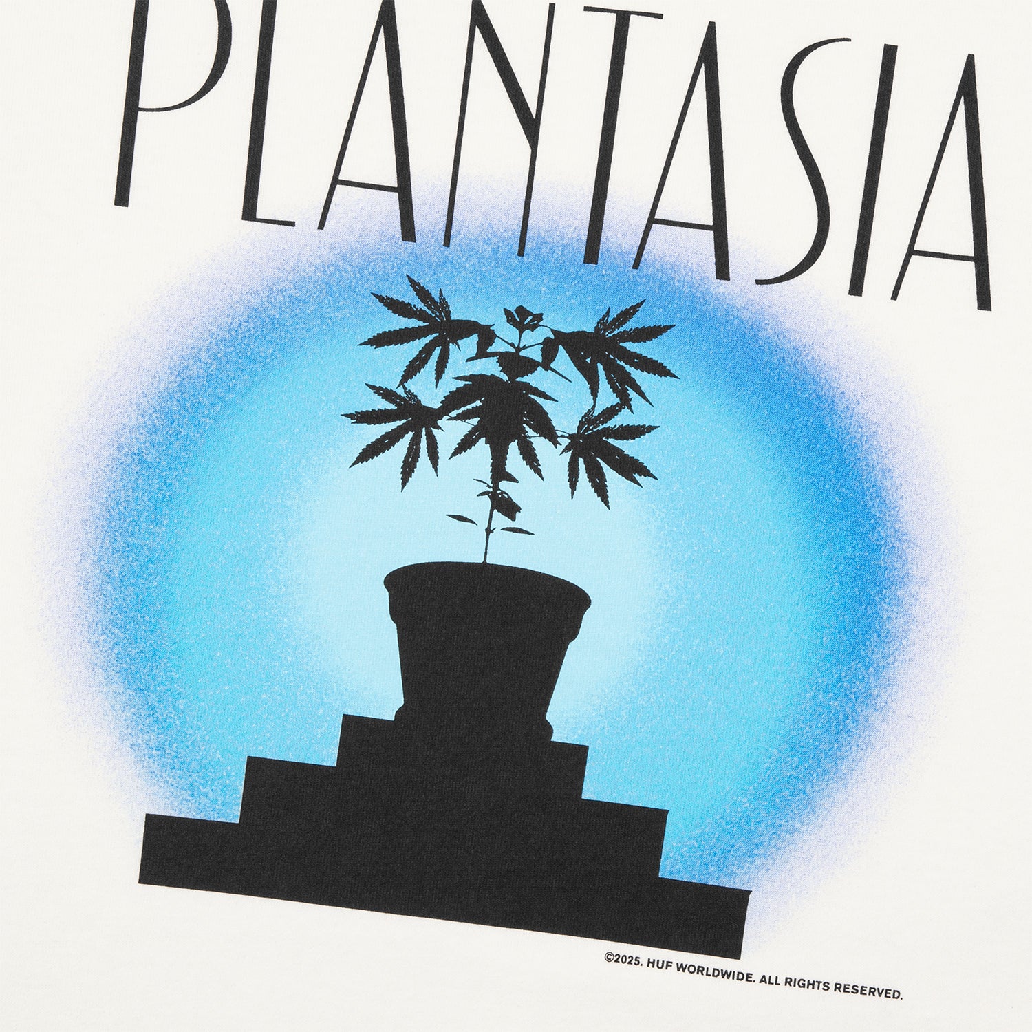 HUF (ハフ) Worldwide JP /TOPS & SHIRTS(トップス&シャツ)/ PLANTASIA DOUBLE LAYER LS TOP商品 / BLACK