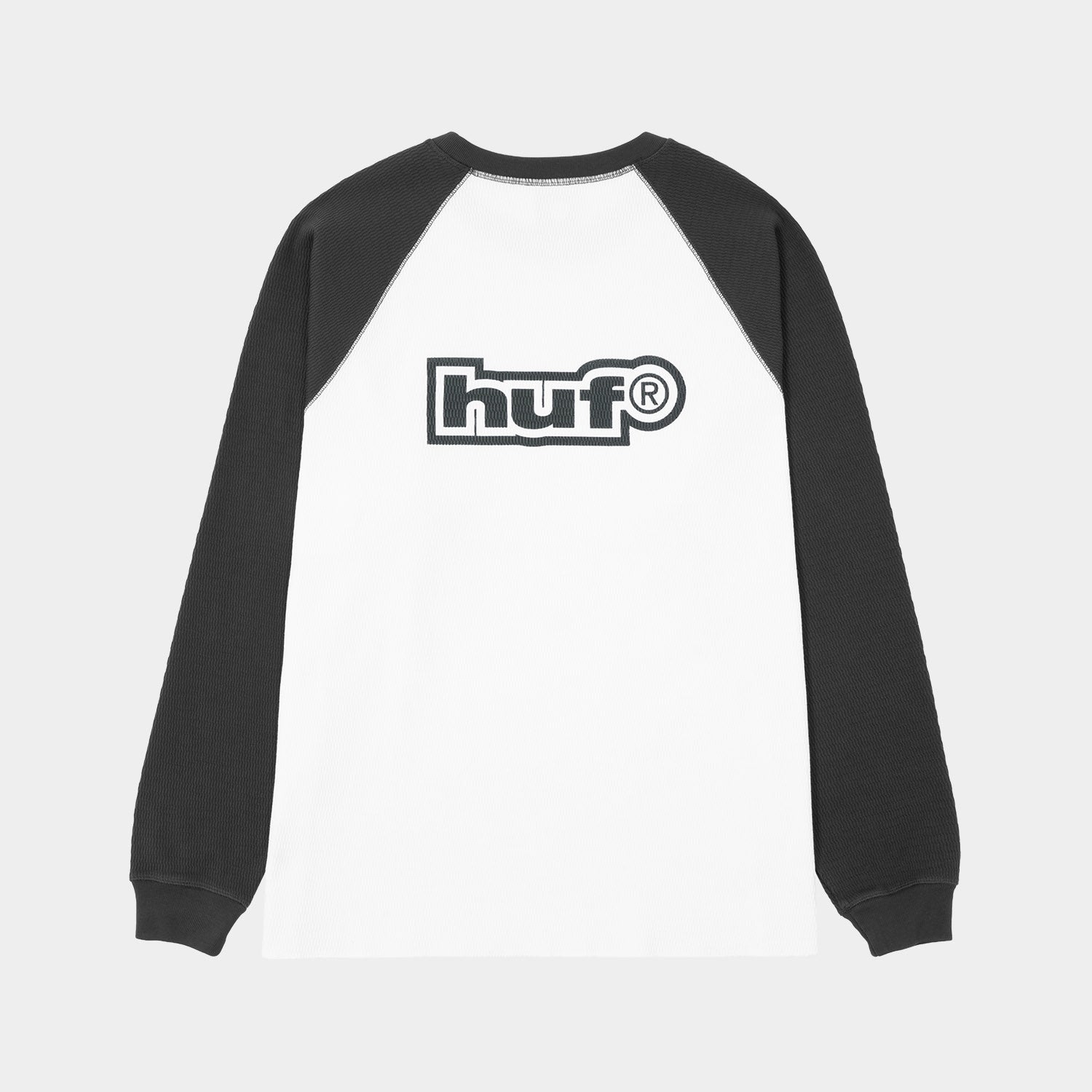 HUF (ハフ) Worldwide JP /TOPS & SHIRTS(トップス&シャツ)/ 89 OUTLINE LS RAGLAN商品 / BLACK