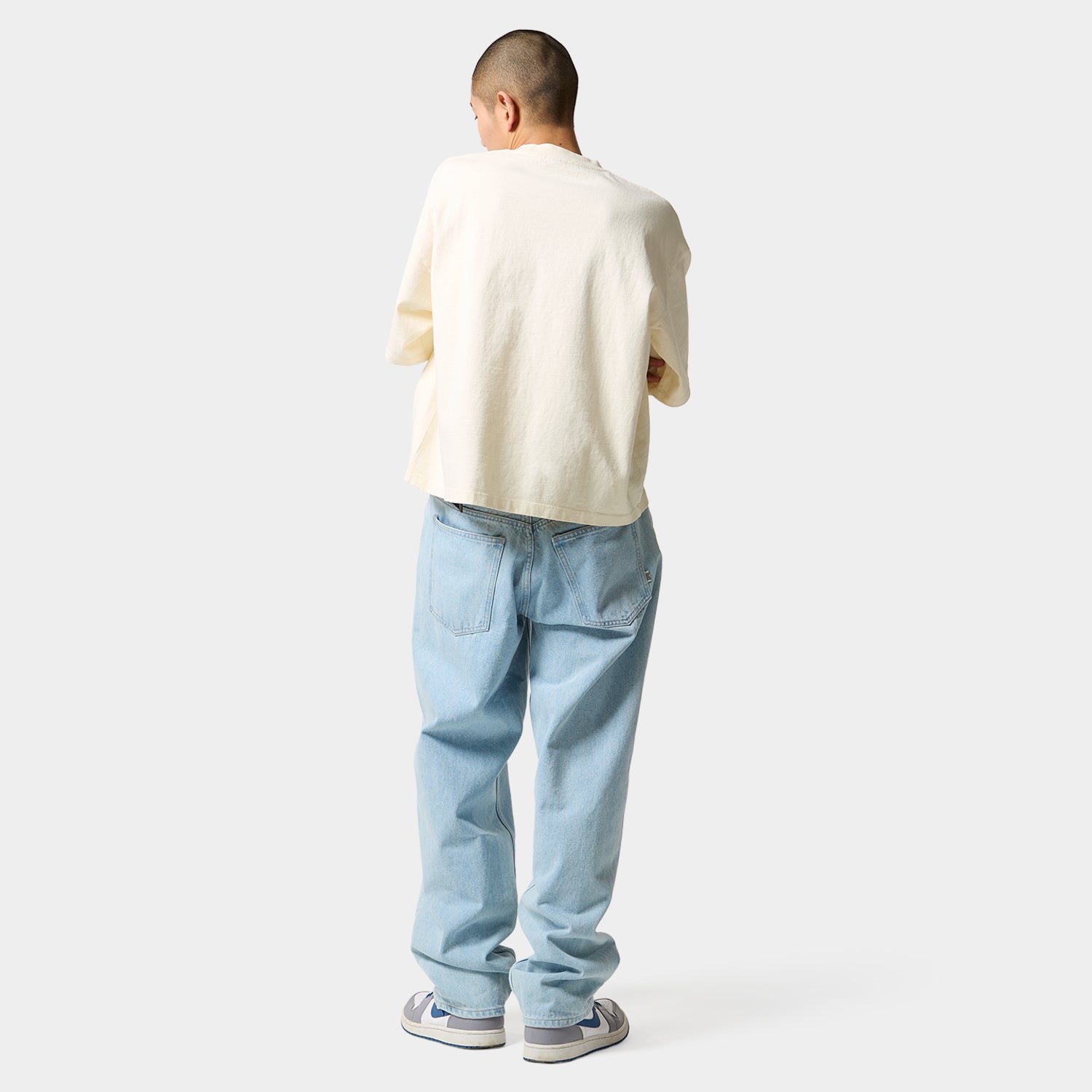 HUF (ハフ) Worldwide JP /TOPS & SHIRTS(トップス&シャツ)/ CLASSIC ARCH WIDE CREW商品 / YELLOW