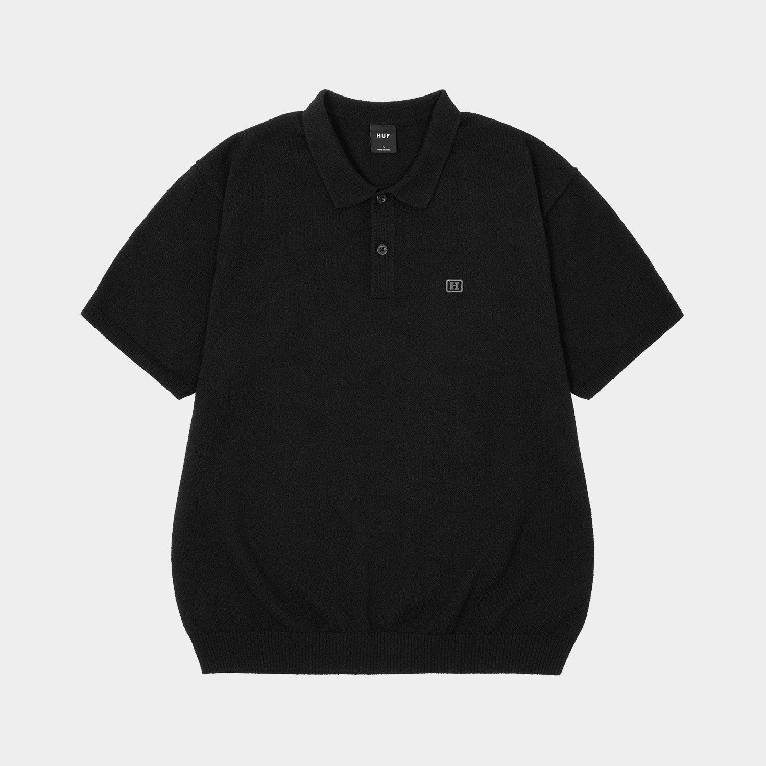 HUF (ハフ) Worldwide JP /TOPS & SHIRTS(トップス&シャツ)/ SERIF H KNIT POLO TOP商品 / LIME