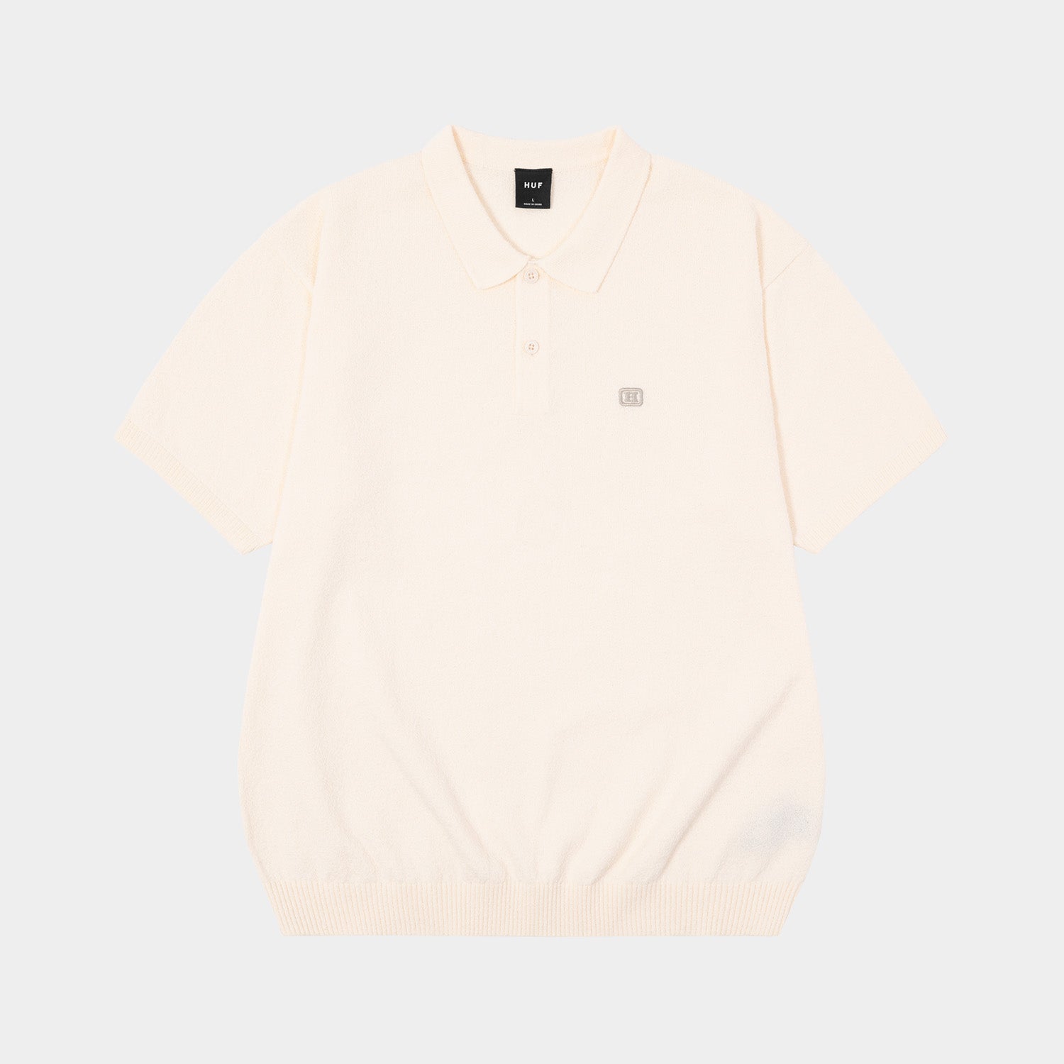 HUF (ハフ) Worldwide JP /TOPS & SHIRTS(トップス&シャツ)/ SERIF H KNIT POLO TOP商品 / LIME