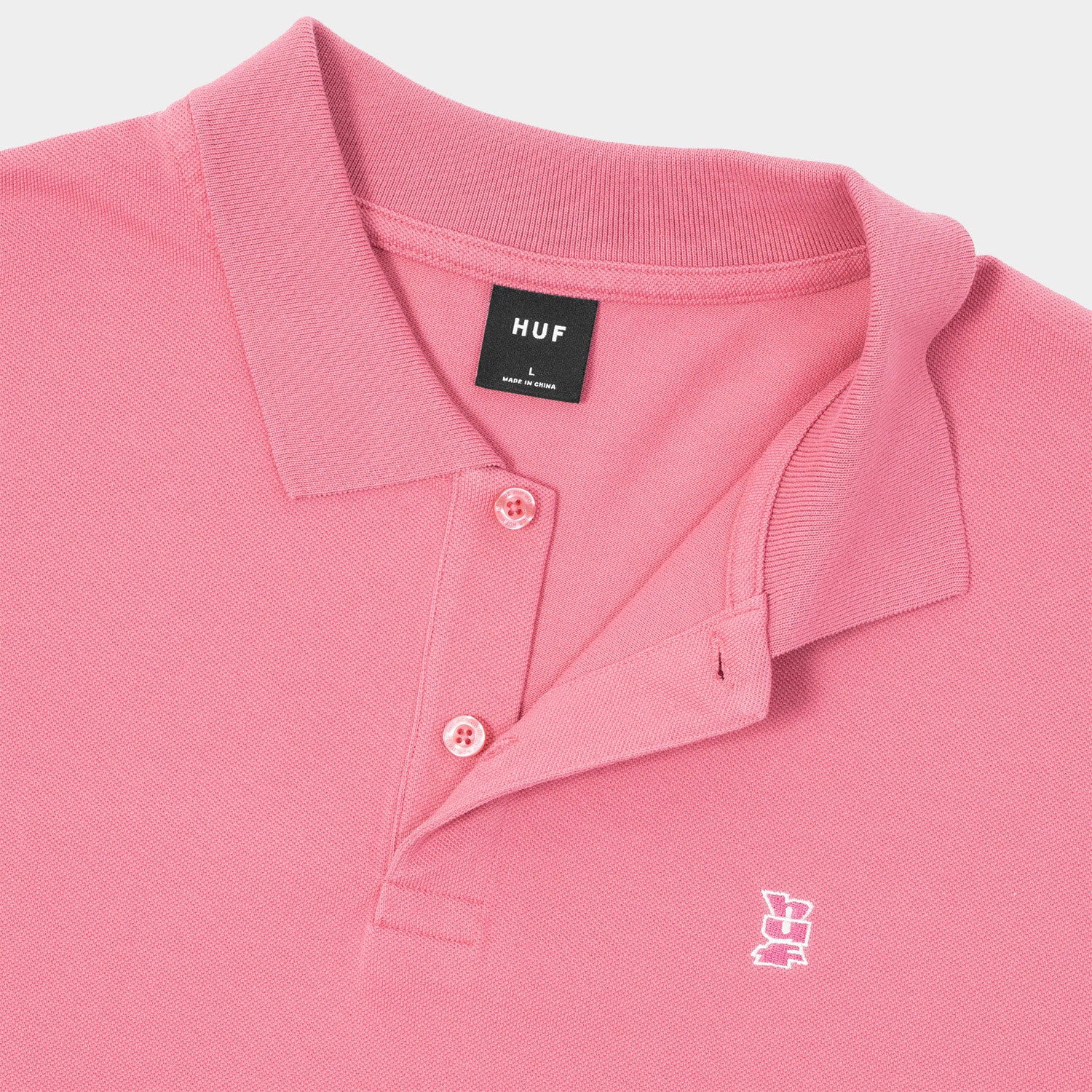 HUF (ハフ) Worldwide JP /TOPS & SHIRTS(トップス&シャツ)/ MEGABLAST POLO TOP商品 / ROSE