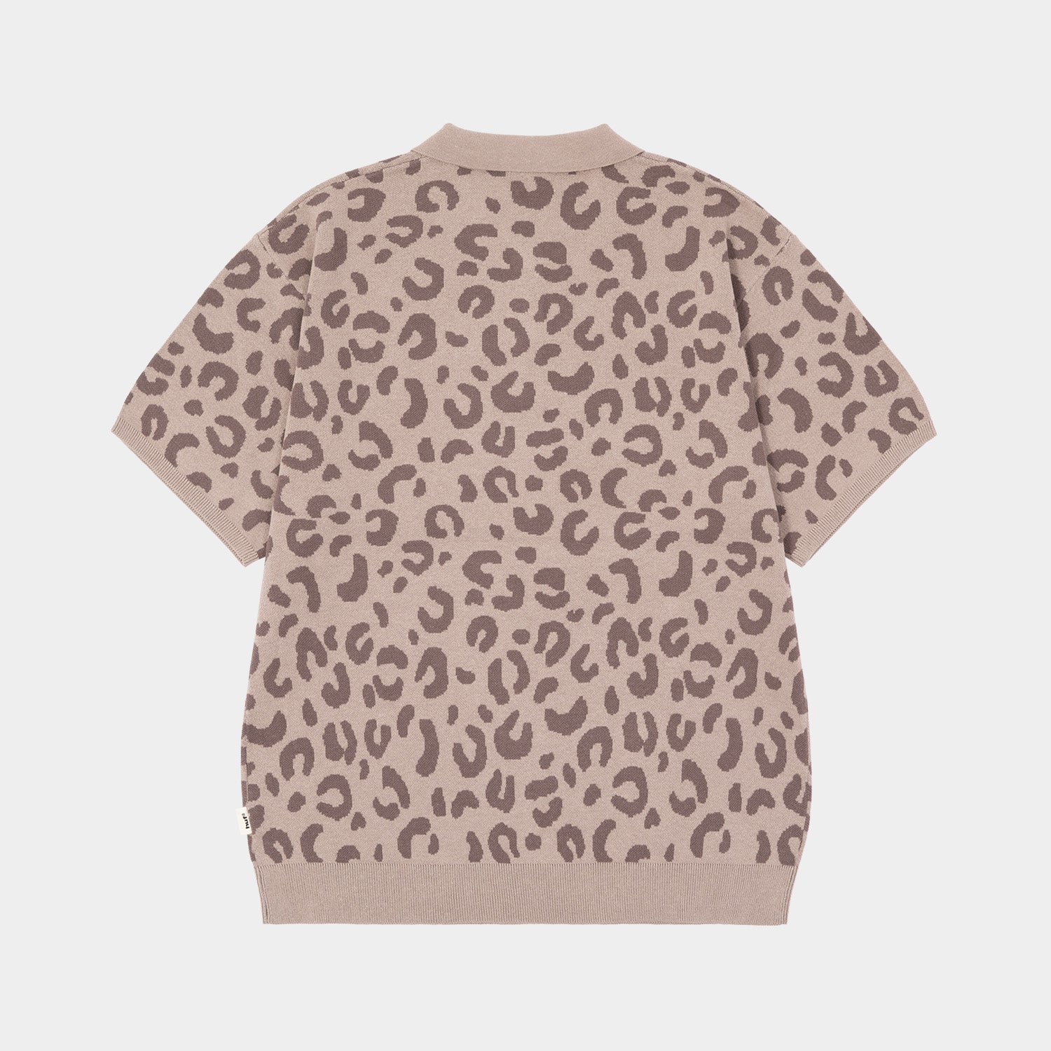HUF (ハフ) Worldwide JP /TOPS & SHIRTS(トップス&シャツ)/ huf CO-OP CHUNKY CHEETAH KNIT POLO商品 / BEIGE