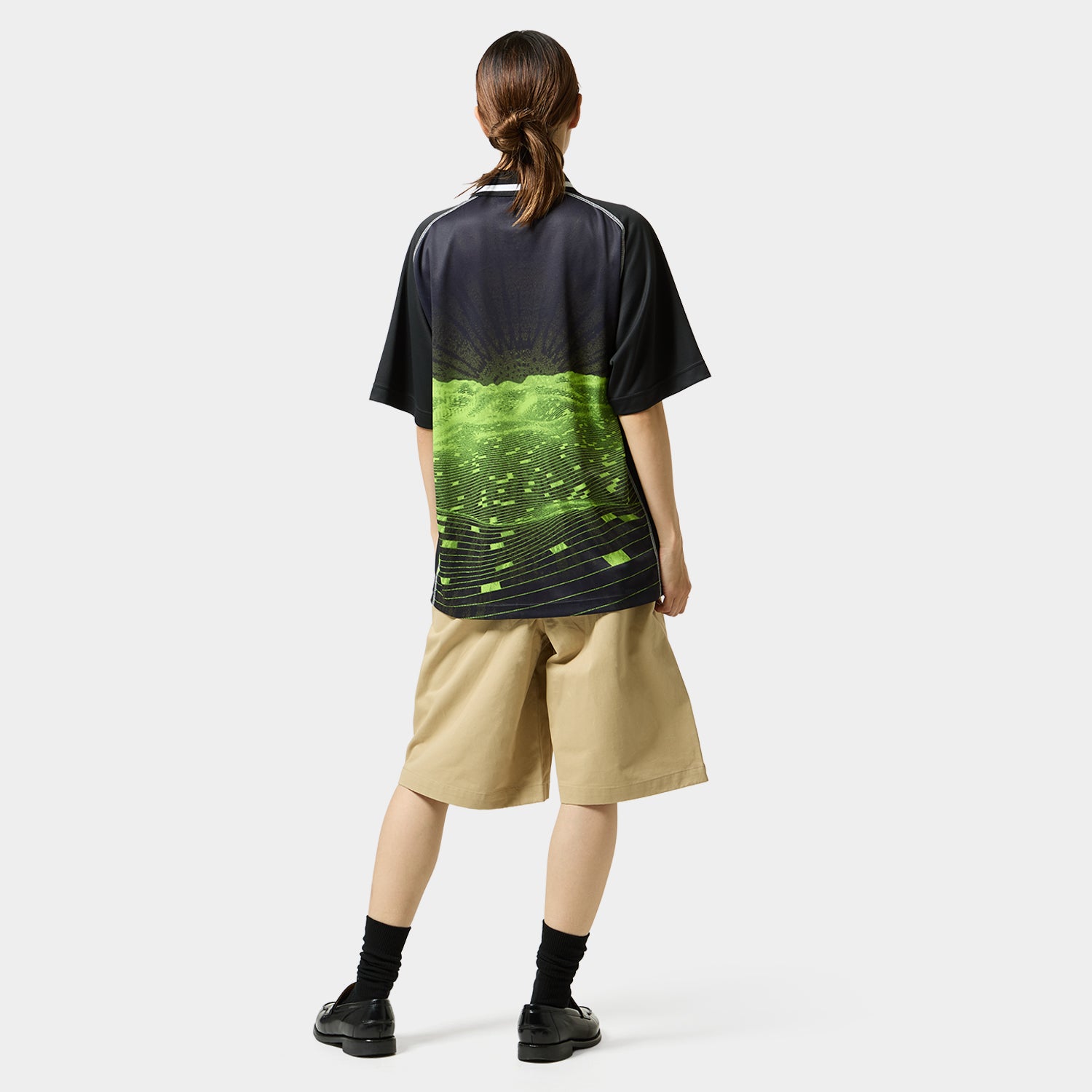 HUF (ハフ) Worldwide JP /TOPS & SHIRTS(トップス&シャツ)/ HUF X UMBRO LANDSCAPE JERSEY商品 / GREEN