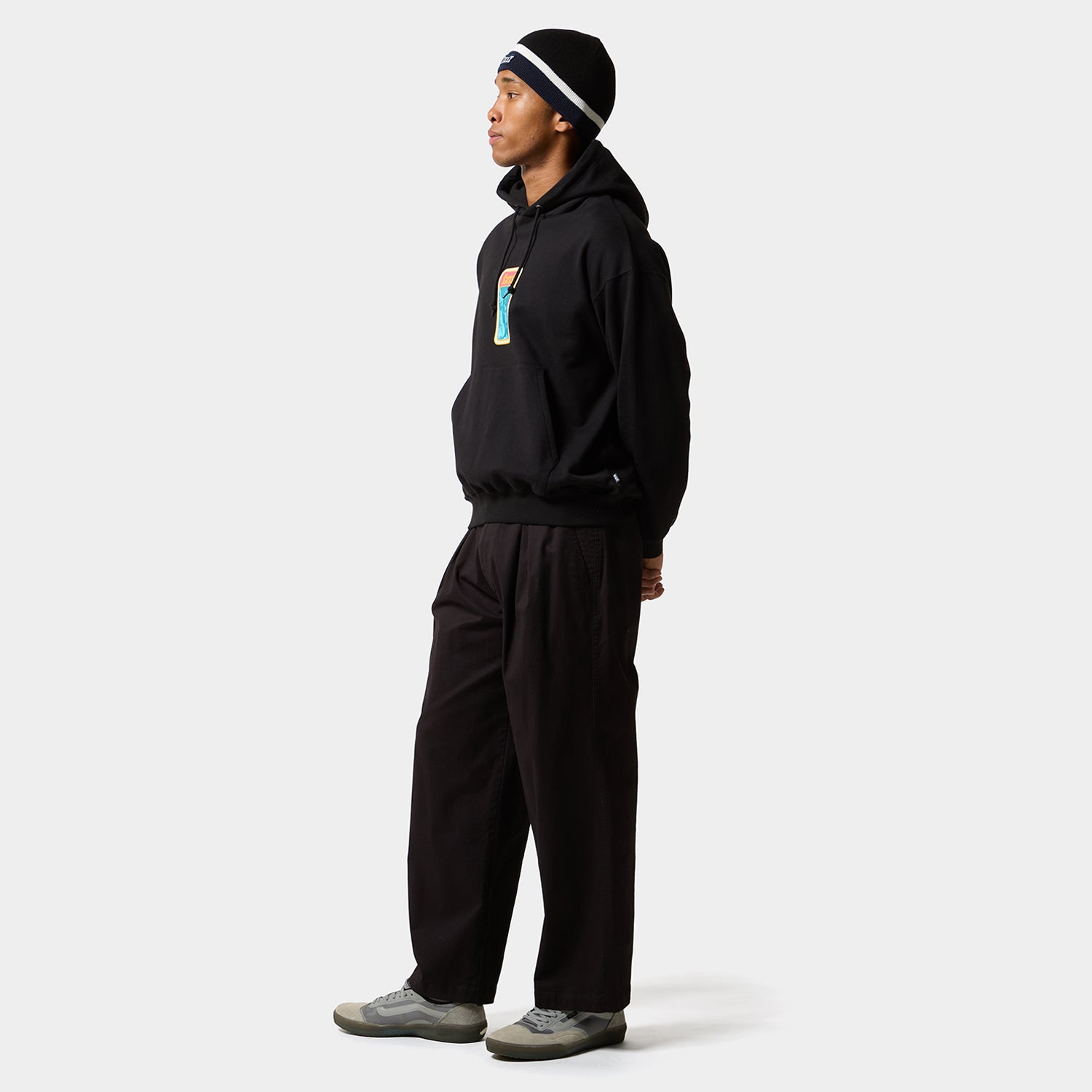 HUF (ハフ) Worldwide JP /HOODIES(パーカー)/ BACKSTREET ANGELS HOODIE商品 / BLACK