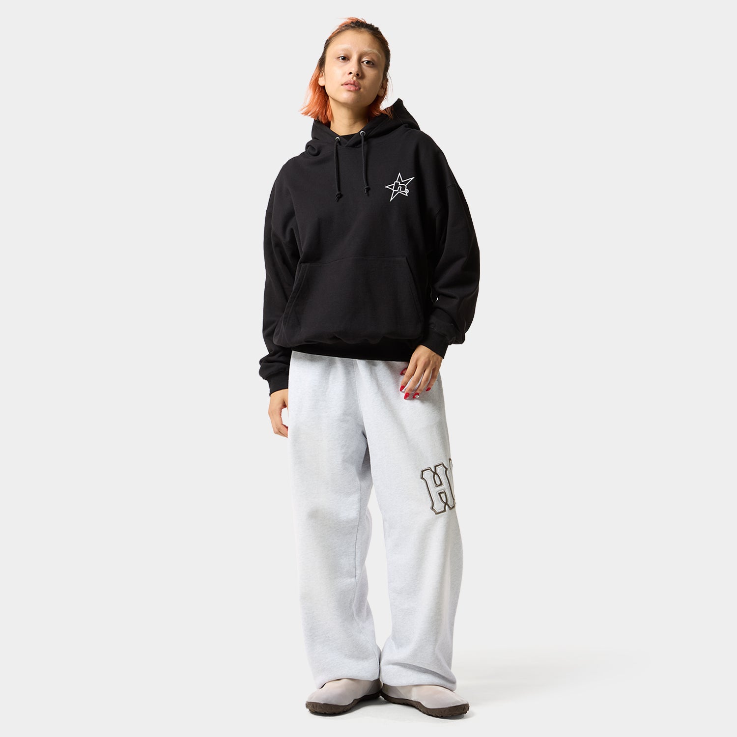 HUF (ハフ) Worldwide JP /HOODIES(パーカー)/ H STAR LOGO HOODIE商品 / BLACK