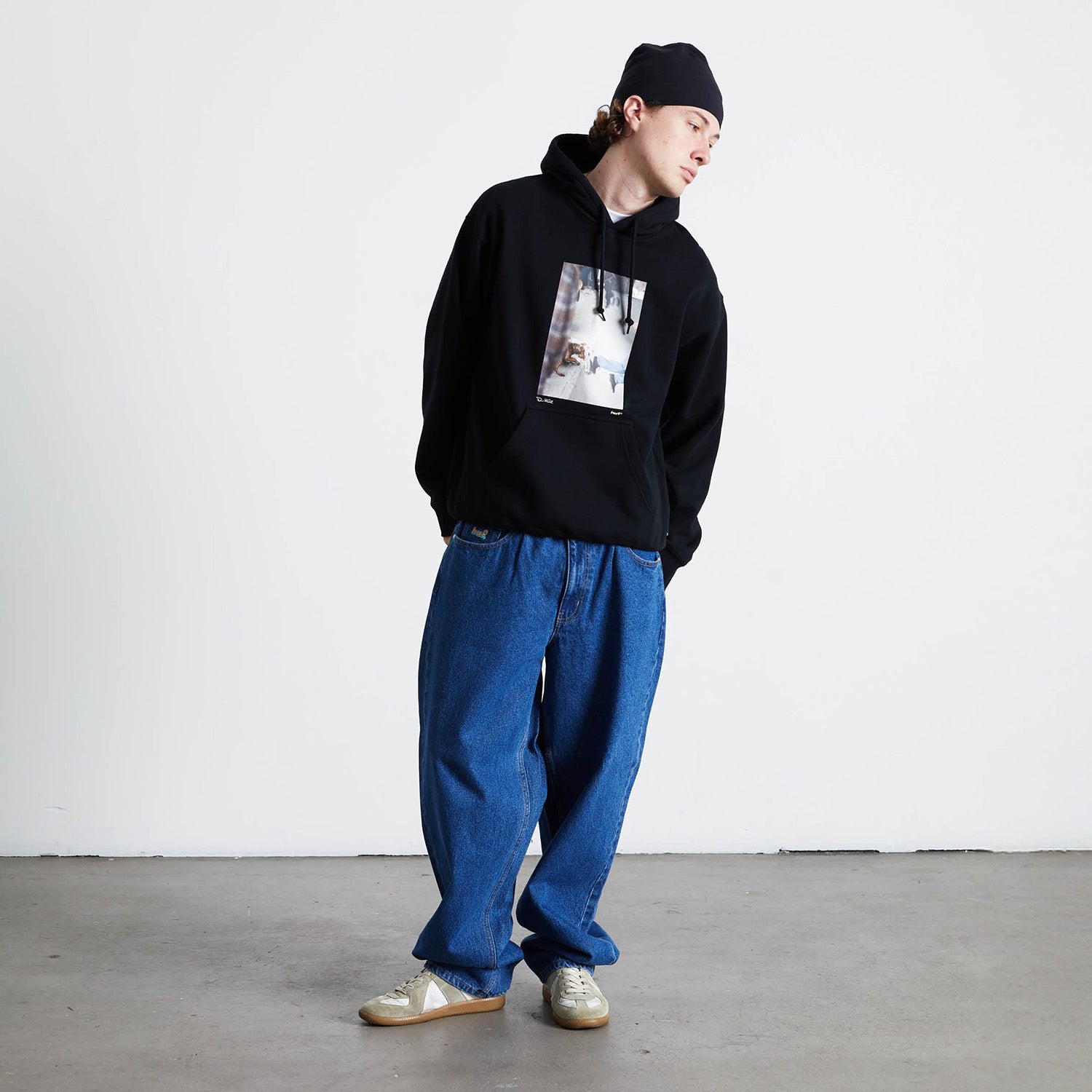 HUF (ハフ) Worldwide JP /HOODIES(パーカー)/ THE ANGELS FLY HOODIE商品 / BLACK