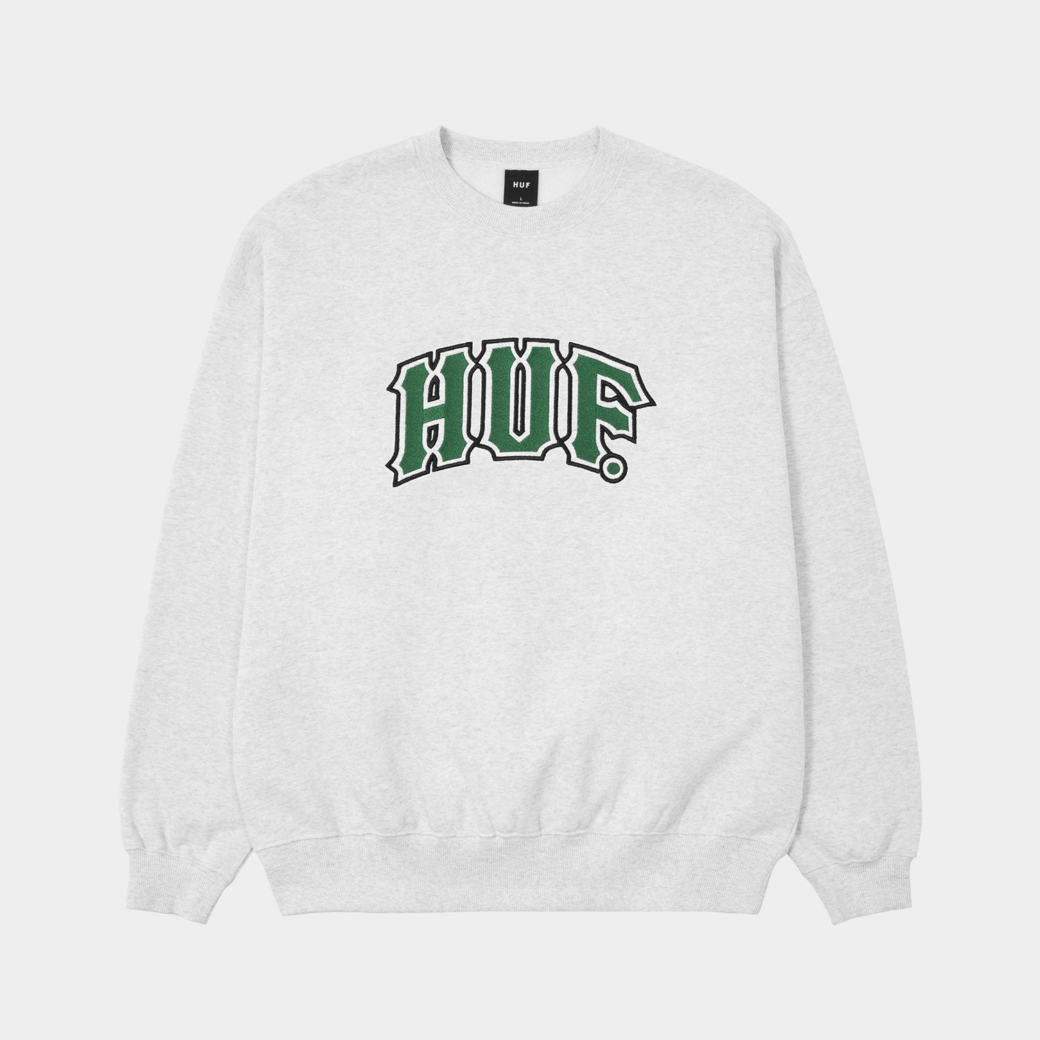 HUF (ハフ) Worldwide JP /SWEATSHIRTS(スウェットシャツ)/ CLASSIC ARCH CREW商品 / ASH GREY