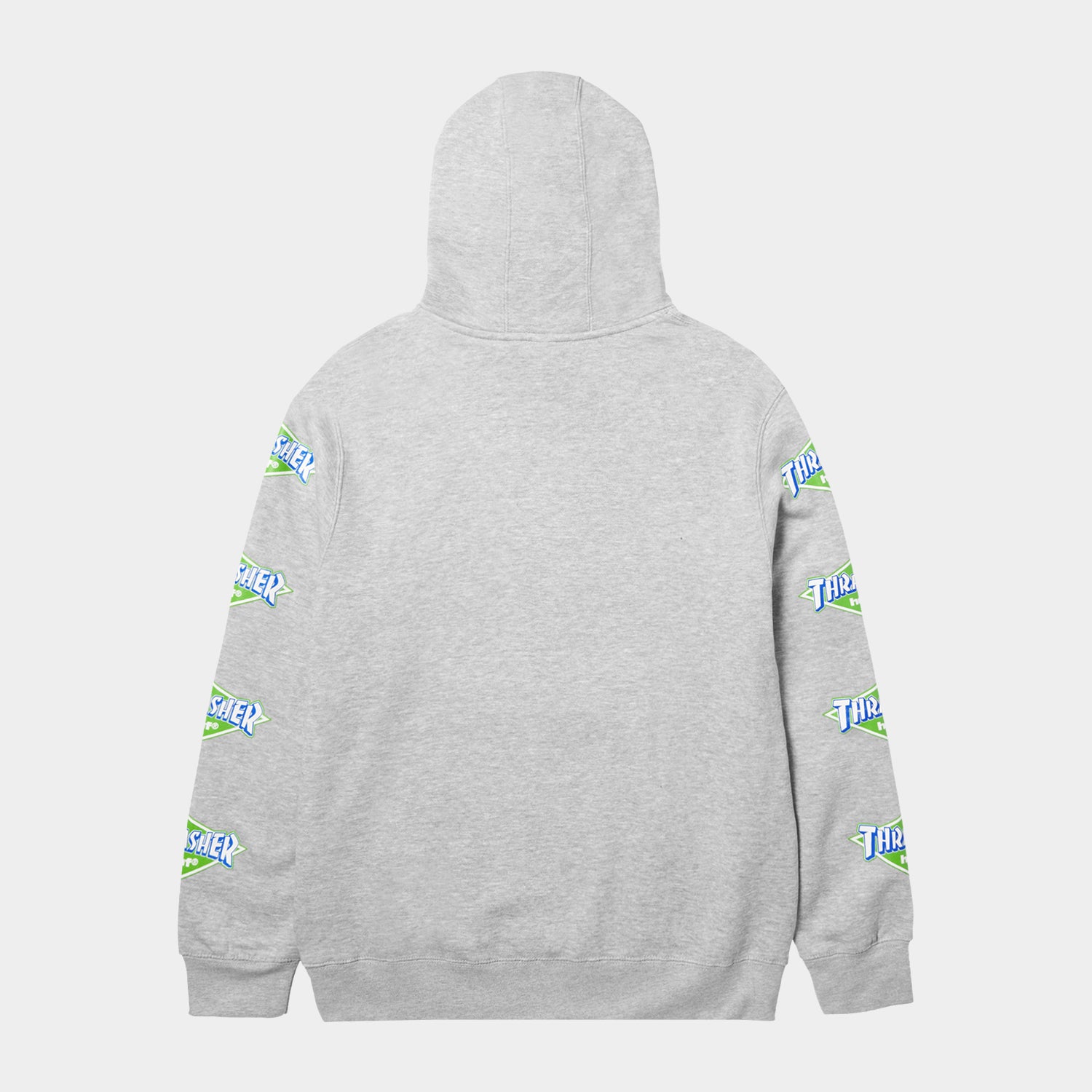 HUF (ハフ) Worldwide JP /HOODIES(パーカー)/ HUF X THRASHER LOGO HOODIE商品 / HEATHER GREY