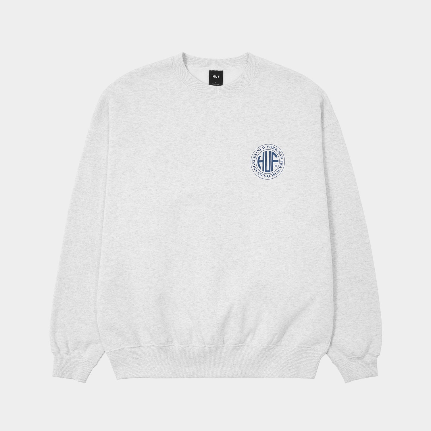 HUF (ハフ) Worldwide JP /SWEATSHIRTS(スウェットシャツ)/ REGIONAL CREWNECK商品 / BLACK