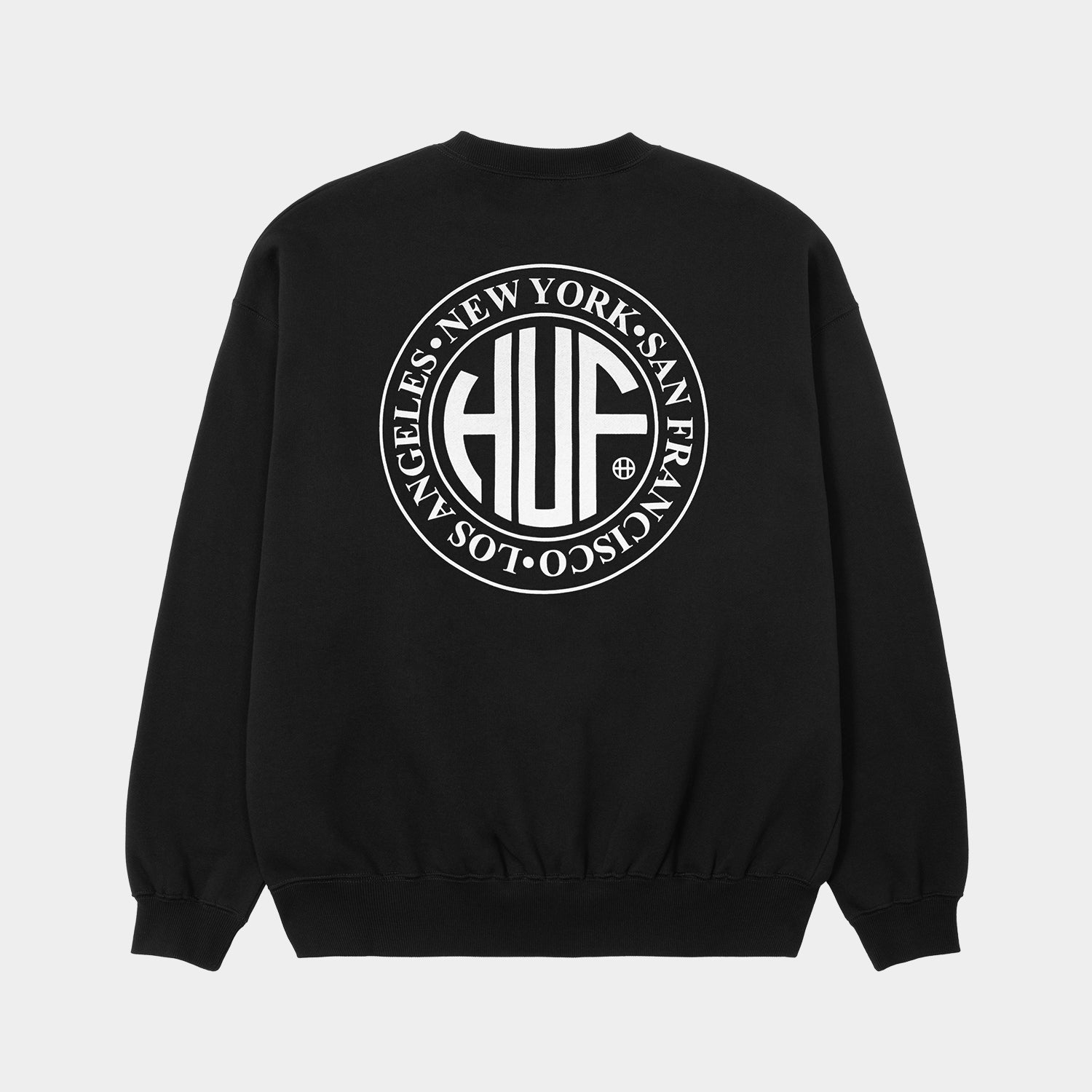 HUF (ハフ) Worldwide JP /SWEATSHIRTS(スウェットシャツ)/ REGIONAL CREWNECK商品 / BLACK