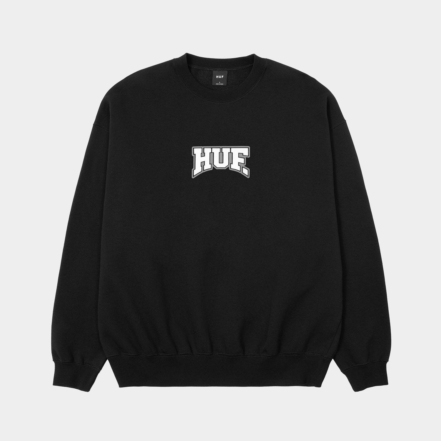 HUF (ハフ) Worldwide JP /SWEATSHIRTS(スウェットシャツ)/ HOME TEAM CREWNECK商品 / BLACK