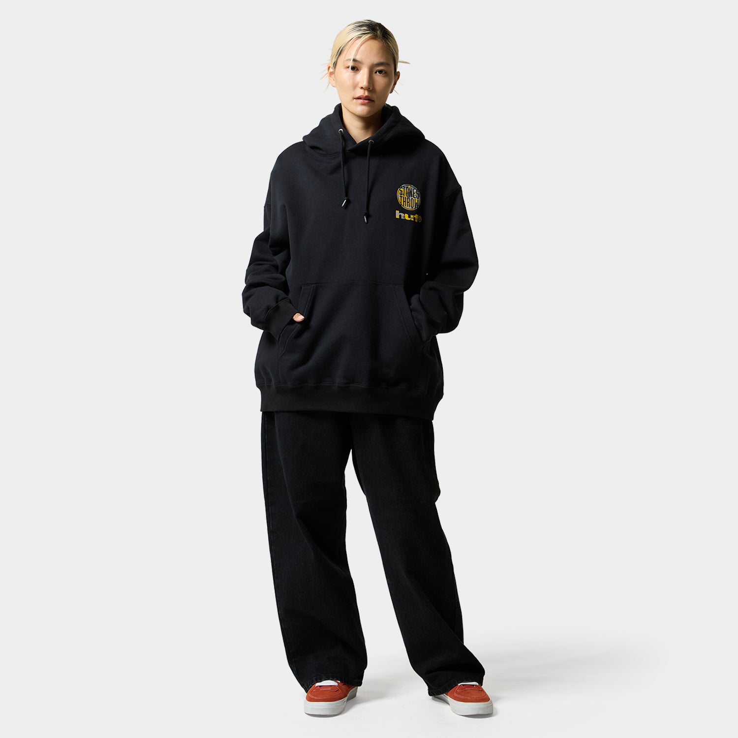 HUF (ハフ) Worldwide JP /HOODIES(パーカー)/ HUF X J.ROCC X STONES THROW HOODIE商品 / ASH GREY