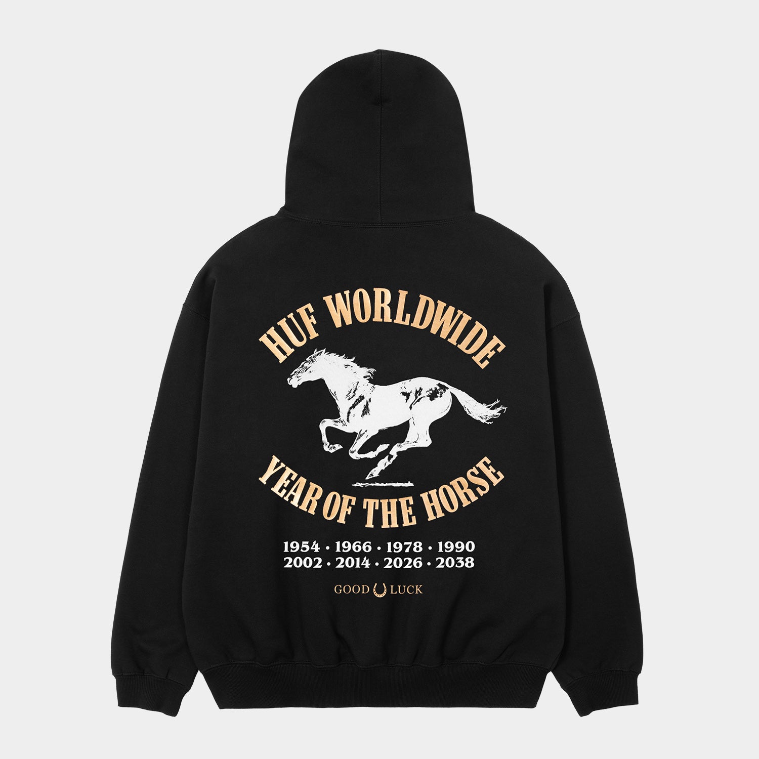 HUF (ハフ) Worldwide JP /HOODIES(パーカー)/ YEAR OF THE HORSE HOODIE商品 / ASH GREY