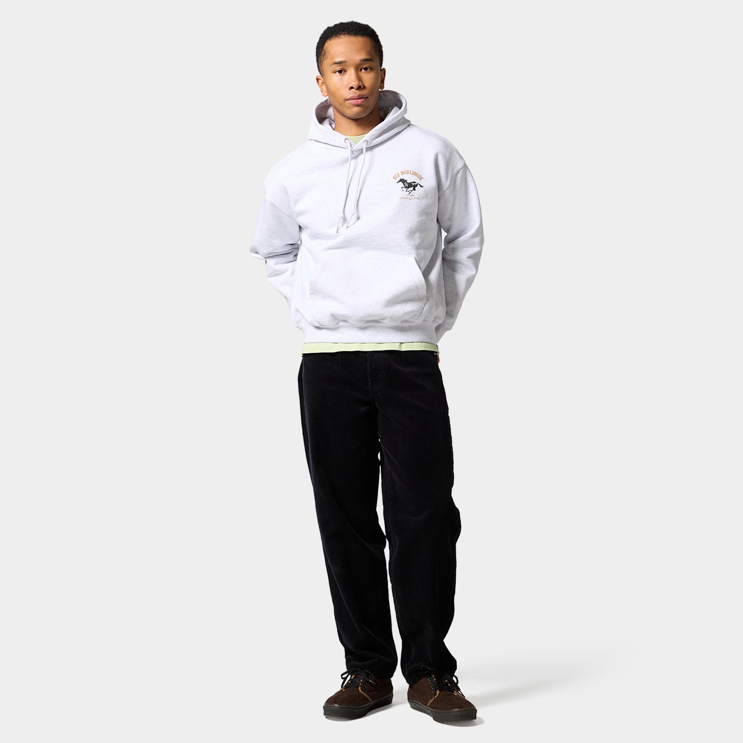 HUF (ハフ) Worldwide JP /HOODIES(パーカー)/ YEAR OF THE HORSE HOODIE商品 / ASH GREY