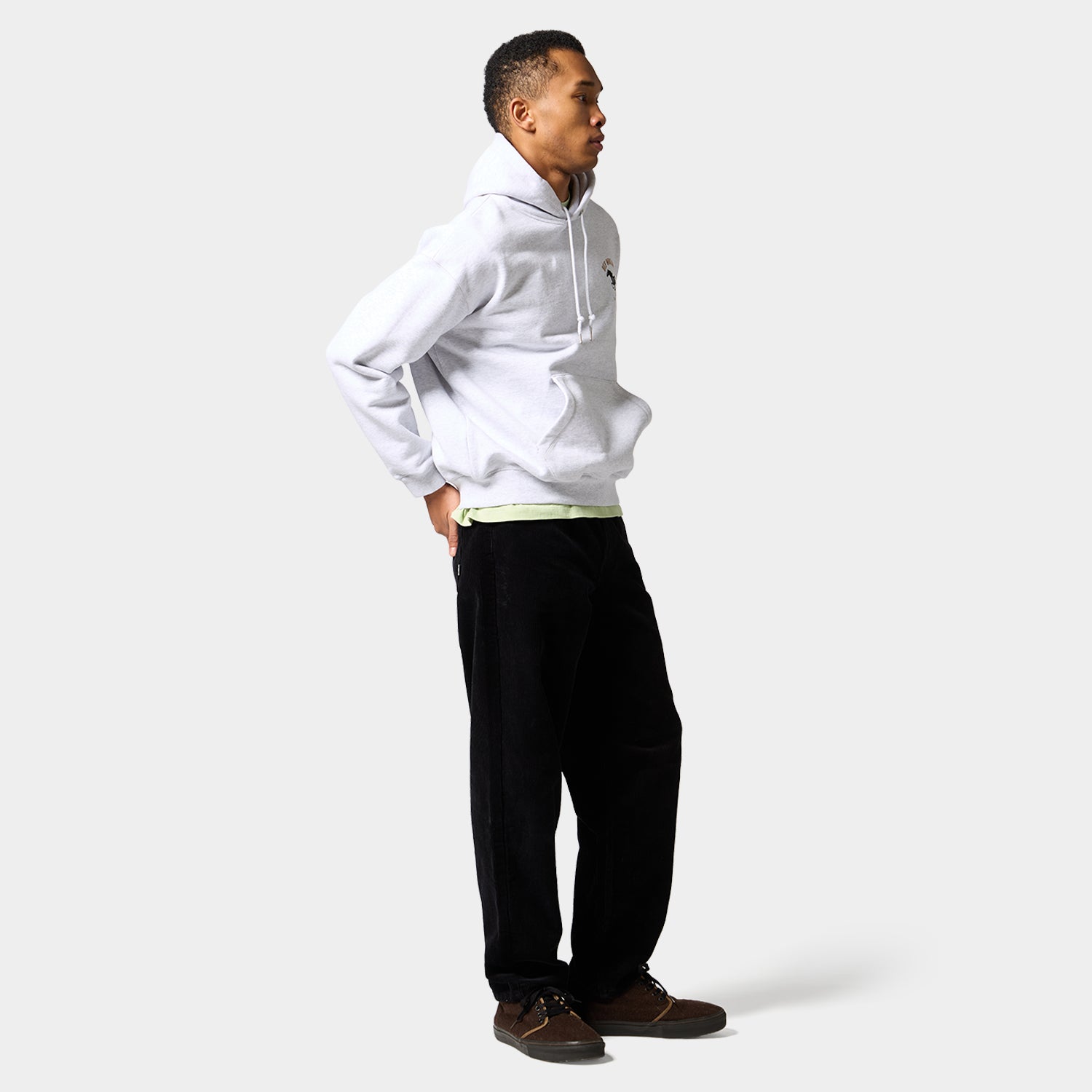 HUF (ハフ) Worldwide JP /HOODIES(パーカー)/ YEAR OF THE HORSE HOODIE商品 / ASH GREY