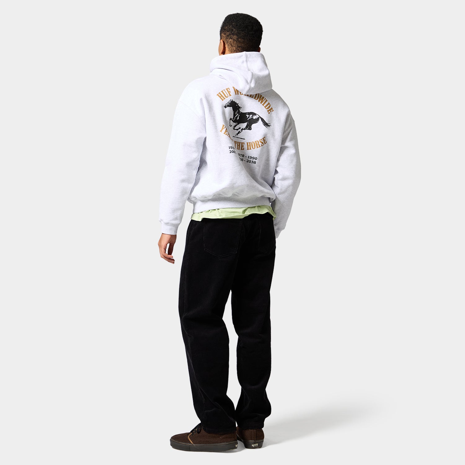 HUF (ハフ) Worldwide JP /HOODIES(パーカー)/ YEAR OF THE HORSE HOODIE商品 / ASH GREY