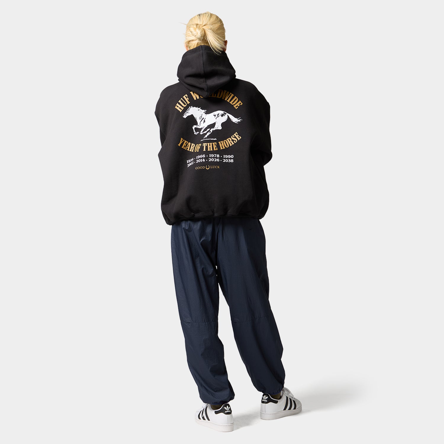 HUF (ハフ) Worldwide JP /HOODIES(パーカー)/ YEAR OF THE HORSE HOODIE商品 / ASH GREY