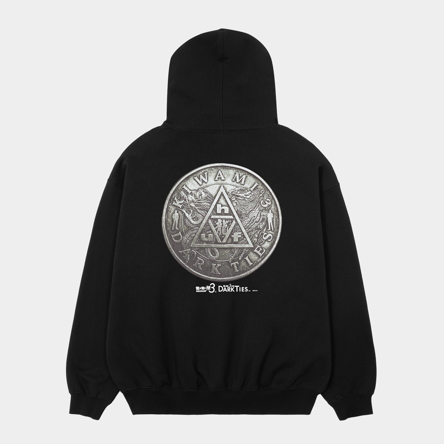 HUF (ハフ) Worldwide JP /HOODIES(パーカー)/ HUF X RYU GA GOTOKU HOODIE商品 / BLACK