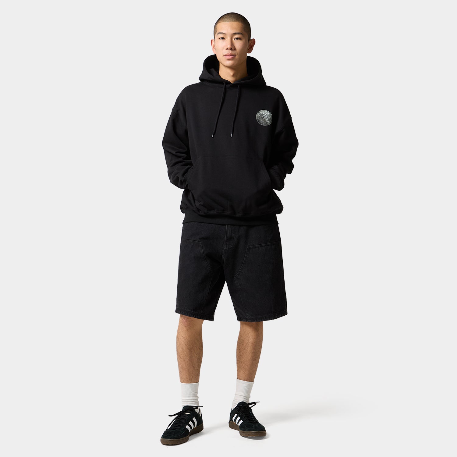HUF (ハフ) Worldwide JP /HOODIES(パーカー)/ HUF X RYU GA GOTOKU HOODIE商品 / BLACK