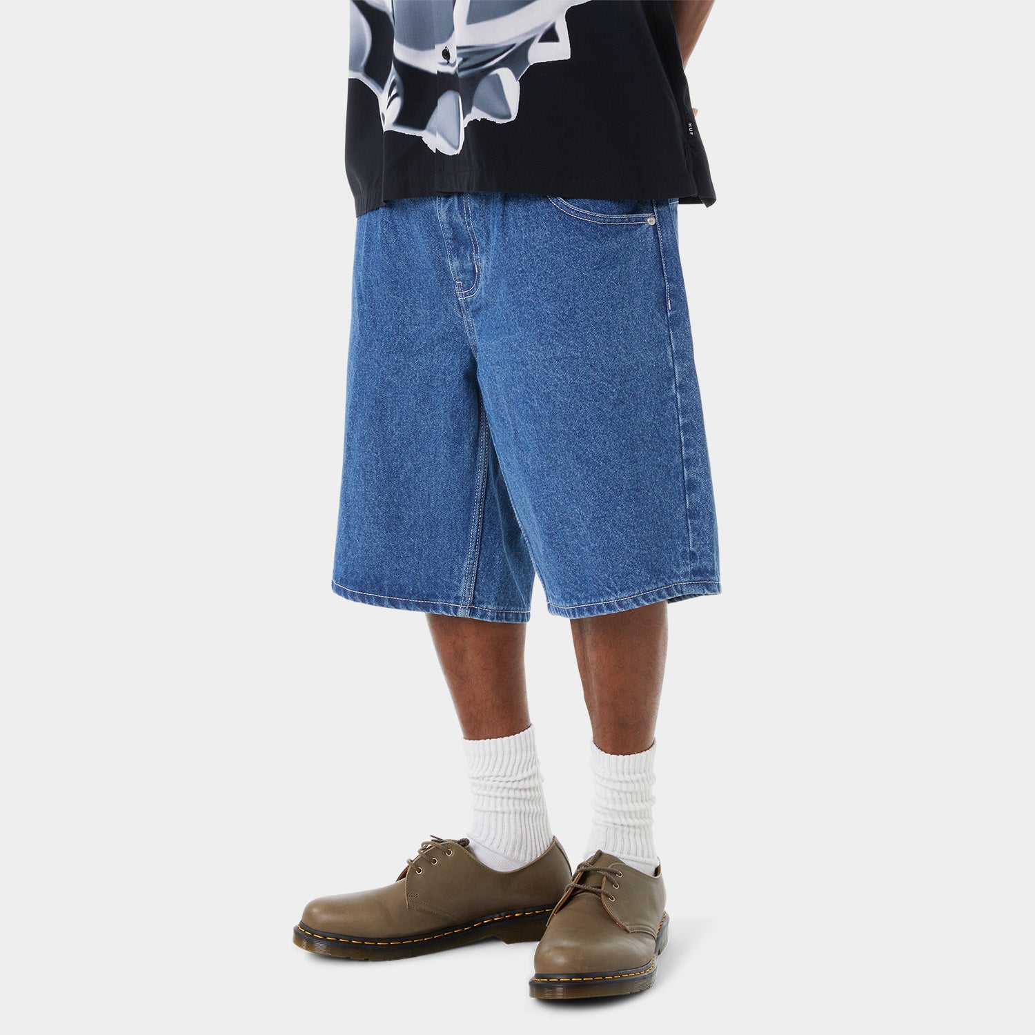 HUF (ハフ) Worldwide JP /SHORTS(ショーツ)/ CROMER SHORT商品 / STONE WASH INDIGO