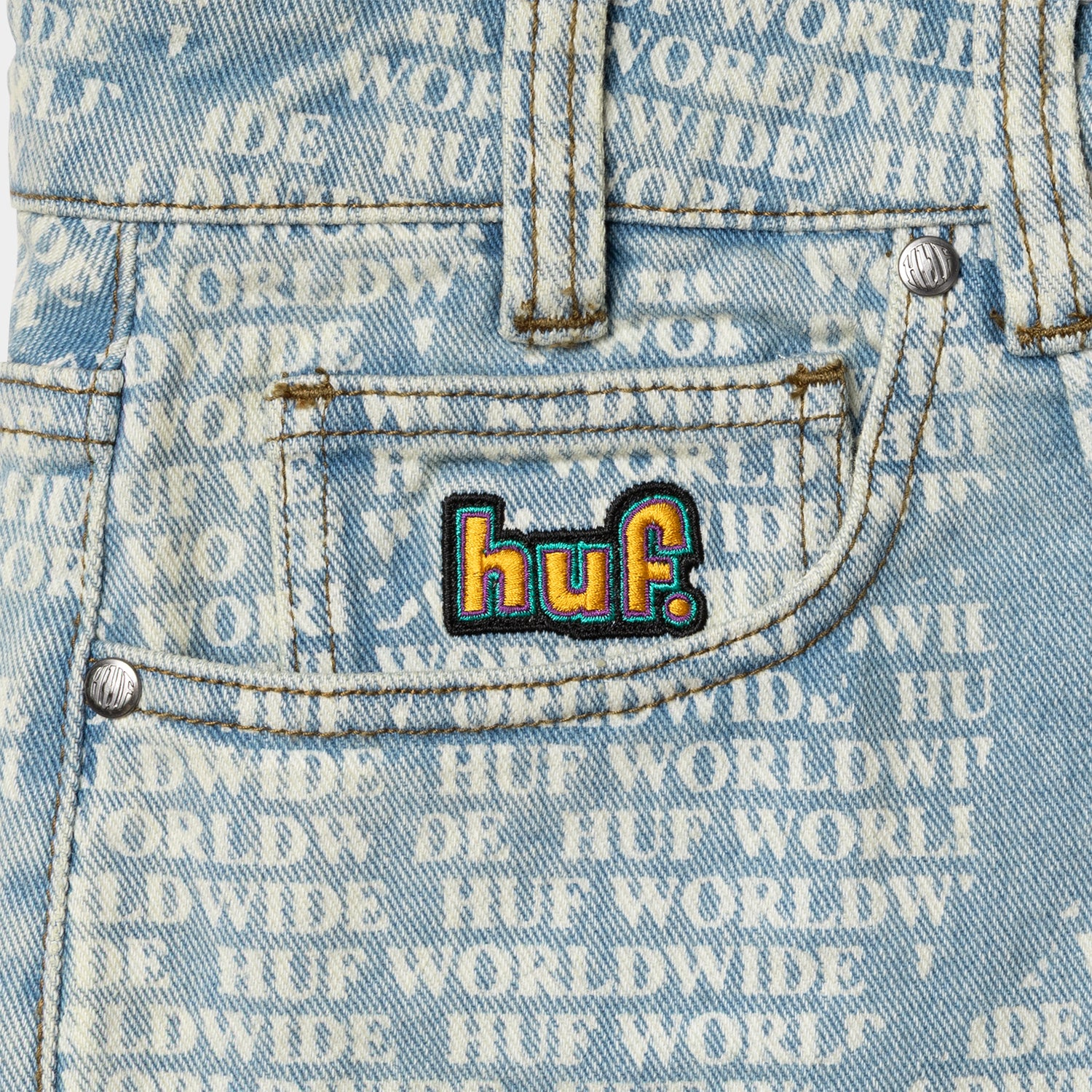 HUF (ハフ) Worldwide JP /PANTS(パンツ)/ CROMER CEREMONY PANT商品 / BLUE